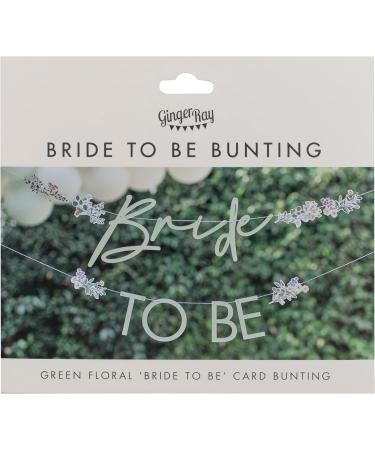 Ginger Ray Bride to Be Letter Banner - 1.5m Bunting & Hanging Garland for Hen Party | International Shipping Available - Buy Online on GoSupps.com
