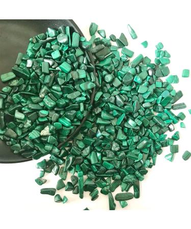 500g Malachite Crystal Gravel Crystal Chip Beads Home or Fountain Decor Tumbled Stone DegaussReiki ZJGIDTEM (Color : 100g 8-12mm) - Buy Online on GoSupps.com