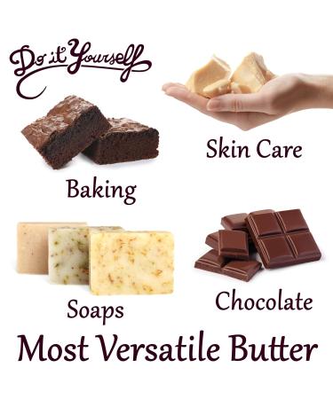 Plant Guru Raw Cocoa Butter Lip Balm and Moisturizer - Buy Online on GoSupps.com