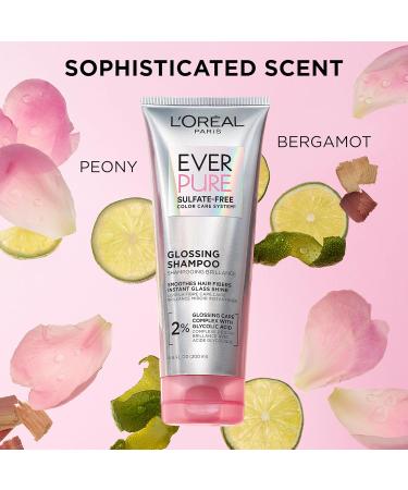 L'Oreal Paris Glossing Lamination Hair Mask with Glycolic Acid Hair Treatment for Lasting Shine and Smoothness for Dull Dry Hair EverPure 5.1 Fl Oz - Buy Online on GoSupps.com