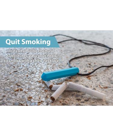 Tilcare Chew Chew Pencil Sensory Necklace Set - Silicone Chewy Toys for Autism - TurquoisePinkPurple - Buy Online on GoSupps.com