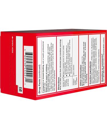 Tylenol Extra Strength Caplets 500mg - 225 Count | Acetaminophen Pain & Fever Relief - Buy Online on GoSupps.com