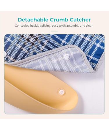 Adult Bibs for Eating Adjustable Neck Closure Washable Clothing Protectors for Women and Men Disabled Clothing Protector bibs(3 pcs) - Buy Online on GoSupps.com