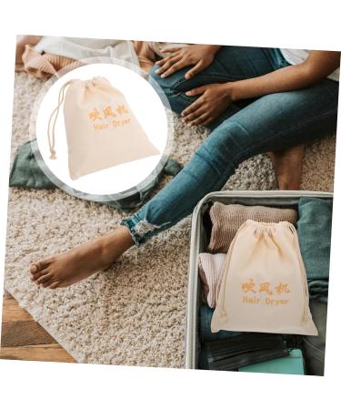 Mikinona Hair Dryer Bag Travel Hair Dryer Hair Dryers Baggies Hair Dryer Travel Pouch Jewelry Bag Drawstring - Buy Online on GoSupps.com