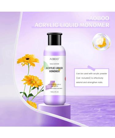 Acrylic Liquid Monomer 75ml - Professional Nail Extension & Art | Fast International Shipping - Buy Online on GoSupps.com