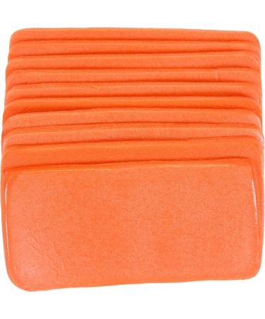 Primacare IS-5202 Finger Splints (Pack of 10) - Padded Aluminum Finger Brace for Pain Relief from Sports Injuries Broken or Swollen Fingers - Orange - Buy Online on GoSupps.com