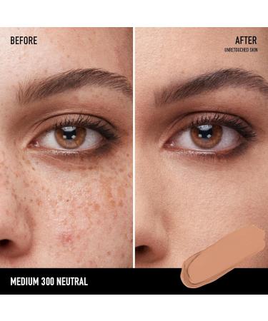 bareMinerals BAREPRO 16HR Natural Matte Concealer SPF 25 - Conceals Dark Spots Blemishes & Dark Circles Vegan Sensitive Skin Medium 300 Neutral - Buy Online on GoSupps.com