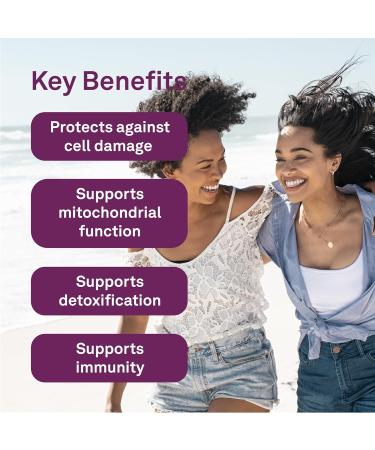 Organika Liposomal L-Glutathione 500 mg- Supperior Absorption Potent Antioxidant Immunity Support Helps Tissue Repair Detox - 30vcaps 30 Day Supply - Buy Online on GoSupps.com