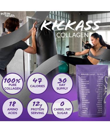 Hydrolysed Bovine Collagen Powder 400g - Types 1 & 3 Protein Peptides - Paleo Keto Kosher Halal - 30-Day Supply - UK & EU Certified - Buy Online on GoSupps.com