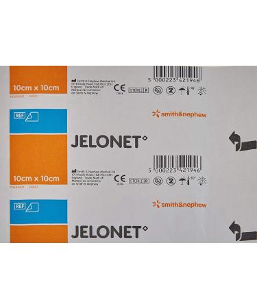 Smith & Nephew Jelonet Dressing (Pack of 10) - 10cm x 10cm - Buy Online on GoSupps.com