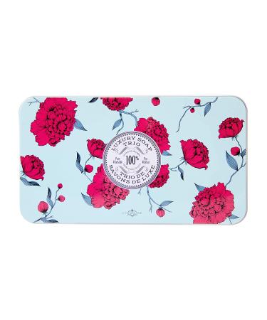 La Chatelaine Luxury Bar Soap Trio Gift Set Tin | Shea Butter Formula | Valentines Day Gifts for Her | Coconut Milk, Shea, Sweet Almond | 7 oz - Buy Online on GoSupps.com
