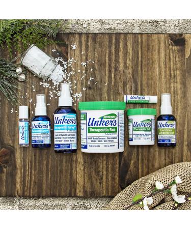 Unker's Multi Purpose Therapeutic Salve - 3.5 oz | All-Natural Pain Relief - Buy Online on GoSupps.com