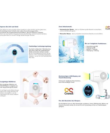LESCOLTON T-011C IPL Laser Hair Removal Device - ICE COOL Tech 5 Levels 2 Modes Touch Control 350 000 Flashes - Shop Now! - Buy Online on GoSupps.com