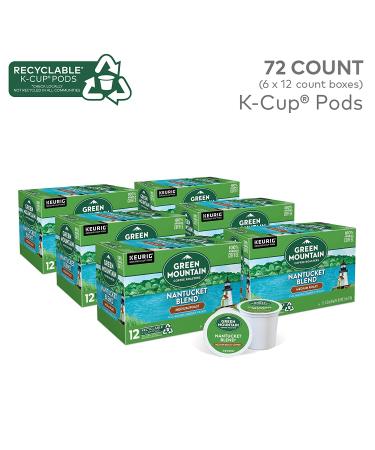 Green Mountain Coffee Roasters Nantucket Blend 72 Count - Medium Roast Keurig K-Cup Pods - Buy Online on GoSupps.com