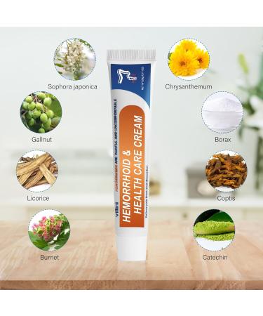 Maximum Strength Hemorrhoid Treatment Ointment - Herbaluxy Cure for External & Internal Hemorrhoids Anus Fissure Relief - Buy Online on GoSupps.com