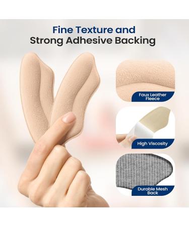 SereneLife Heel Pad Shoe Inserts | 12 Pairs for Men & Women | Soft Comfortable & Strong Adhesive | Black & Apricot | Perfect for High Heels Loafers & Sneakers - Buy Online on GoSupps.com