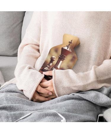 Buy Chess Hot Water Bottle with Plush Cover - Hand Warmer for Adults & Children | 26.5x15.3cm | International Shipping - Buy Online on GoSupps.com