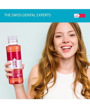 Edel White FRESH Protect Mouthwash 400ml - Antibacterial Alcohol-Free Oral Care for Fresh Breath & Daily Dental Health - Buy Online on GoSupps.com