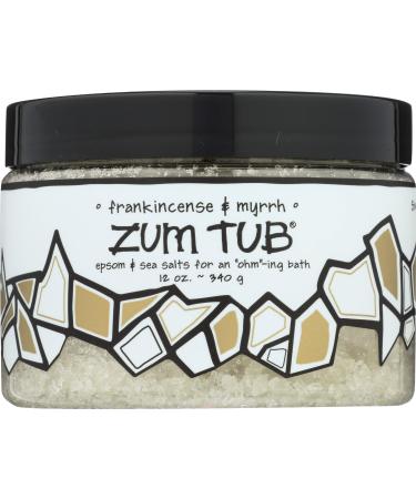 Indigo Wild Zum Tub Epsom & Sea Salts Frankincense & Myrrh 12 oz (340 g)