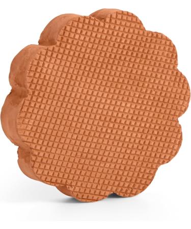 Scrubbies Pumice Stone for Feet - 5+ Year Lasting Foot Exfoliator & Callus Remover | Natural Terra-Cotta Flower - Buy Online on GoSupps.com