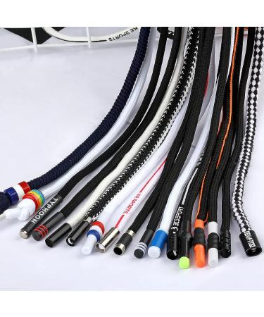 YZSFIRM 8 Pcs Drawstring Cords Replacement Set with Easy Threader Tool - Black 51 Inch for Hoodies, Sweatpants, Clothing, Jackets & Coats - Buy Online on GoSupps.com