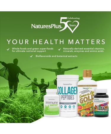 NaturesPlus Ultra Juice Green Powder - Organic Superfoods with Probiotics, Herbs, Spirulina, Chlorella, Chlorophyll - 300g Gluten Free Powder - Buy Online on GoSupps.com