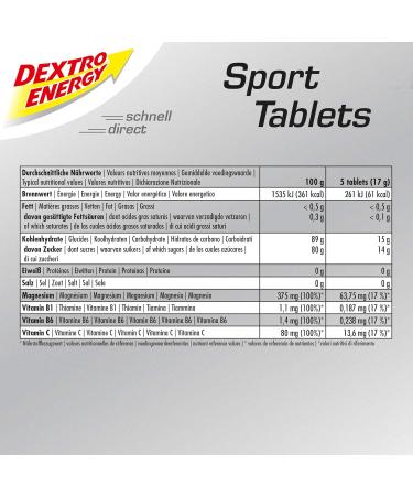 Buy Dextro Energy Dextrose Sticks Tablets - 12x2x47g Sports Formula | International Shipping Available - Buy Online on GoSupps.com