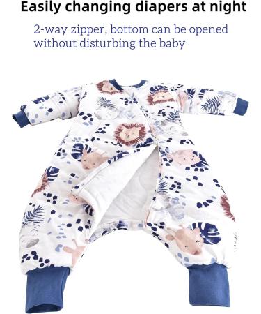 Chilsuessy Jungle Lion Baby Sleeping Bag with Feet 2.5 Tog - 80/2-3 years - Buy Online on GoSupps.com