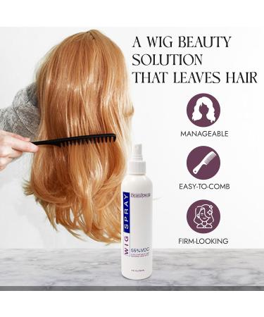 Brandywine Non-Aerosol Wig Spray for Synthetic and Natural Hair Wigs (3 Pack) 0.33 Ounce (Pack of 3) - Buy Online on GoSupps.com