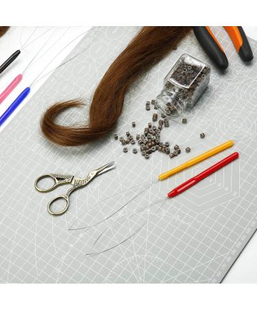 10 Packs Wood Hair Extension Tools - Slope Needle Zughaken Pearl Device for Hair/Feather Extensions - Multi-Colored Loop Tools for Seamless Application - Buy Online on GoSupps.com
