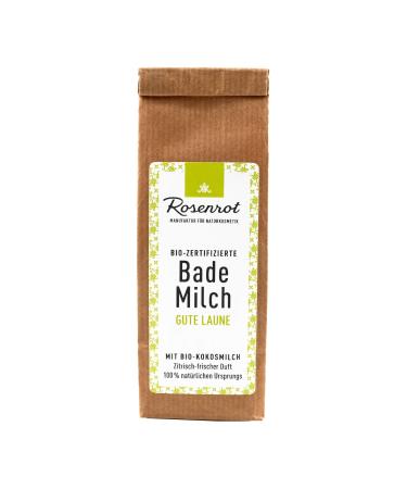 Rosenrot Naturkosmetik - Good Mood Bath Milk - Gently cares for your skin - With organic coconut milk - Fresh citrus scent - Certified organic natural cosmetics