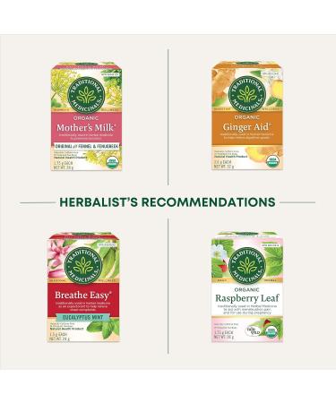 Traditional Medicinals - Organic Fennel Herbal Herbal Tea (Pack of 6) - Delicous Tea After a Meal - 96 Tea Bags Total - Buy Online on GoSupps.com