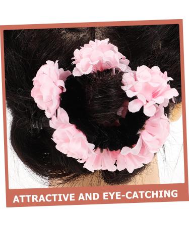 FRCOLOR 1pc Girls Thick Hair Ponytail Holders Hair Ties Scrunchy Flower Hair Ties Elastic Hair Scrunchies Seamless Cotton Hair Bands Hair Ties for Women High Elasticity Headgear Vacation - Buy Online on GoSupps.com