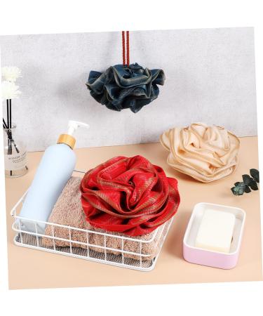 Didiseaon 3 Pcs Bath Ball & Sponge Set - Body Scrub Loofah for Women - Travel Friendly Shower Scrubber & Bath Wipe - Buy Online on GoSupps.com