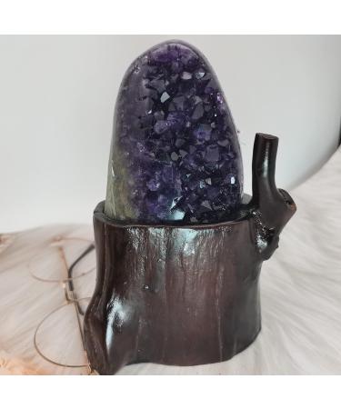 Natural Crystal Rough Home Decoration Natural Amethyst Geode Quartz Cluster Crystal Specimen Stones PEIQIYIN 800-1000g - Buy Online on GoSupps.com