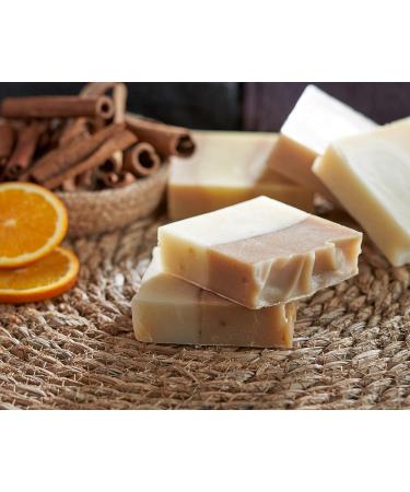 Handmade Natural Soap Bars - Organic Palm Oil Free Cold Pressed - Fragrance Free & Eco-Friendly 3.5 oz Body Soap for Men & Women (Cinnamon Orange Aloe Vera Shea Butter Lavender Honey & Oatmeal - Buy Online on GoSupps.com