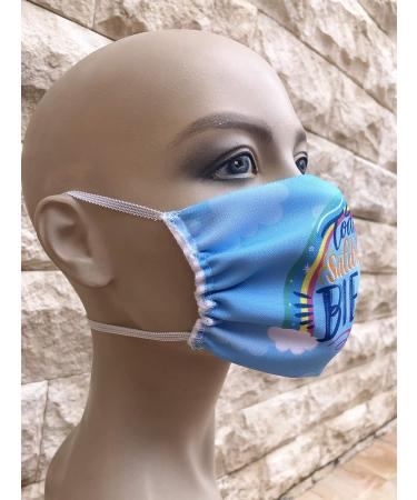 Family Set of 4 Masks: 2 Adult & 2 Child 3-Layer Washable Reusable Masks - Premium Spanish Quality - Buy Online on GoSupps.com