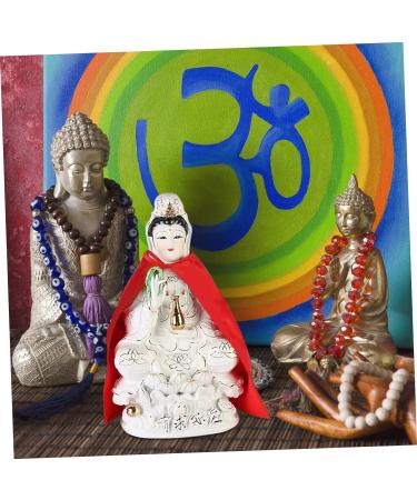 Zerodeko 2pcs Buddha Cape Red Buddha Cloth Delicate Fabric - Buy Online on GoSupps.com