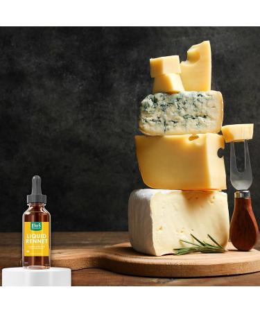 Liquid Rennet (2 oz) | Animal Rennet Coagulant for Cheesemaking| Milk Coagulant By Elo s Premium - Buy Online on GoSupps.com
