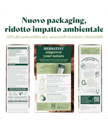  Herbatint Herbatint Permanent Hair Color Gel 7R Copper Blonde - 170 ml | Ammonia-Free 100% Gray Coverage | For Sensitive Skin with 8 Natural Organic Extracts - Buy Online on GoSupps.com