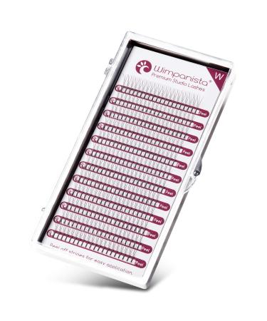 W Lashes - 3D Silk Eyelashes C Curl (0.07mm) | Wimpanista 10mm Eyelash Extensions - International Shipping Available - Buy Online on GoSupps.com