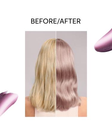 Wella Professionals Color Fresh Mask Temporary Color Refresh Treatment Semi Permanent Hair Dye Hair Gloss Treatment for Blonde Hair Lilac Frost 150ml (Pack of 2) - Buy Online on GoSupps.com