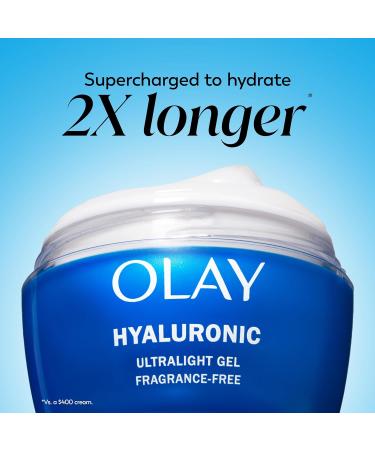Olay Regenerist Hyaluronic + Peptide 24 Gel Face Moisturizer, Fragrance-Free, Trial Size, .5 oz 0.5 Fl Oz (Pack of 1) - Buy Online on GoSupps.com