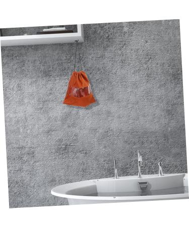 Baluue Hair Dryer Storage Bag Travel Supplies Hair Dryer Sack Drawstring Storage Pouch Suede Coffee 32x28x0.6cm Coffee - Buy Online on GoSupps.com
