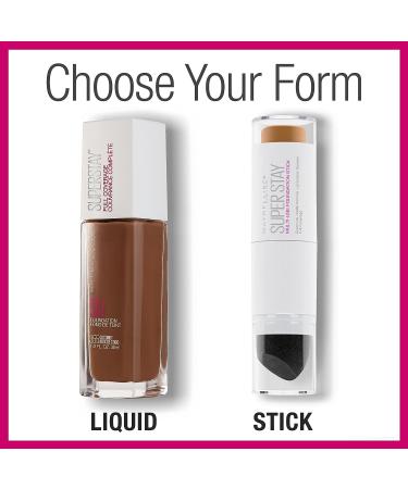 Maybelline Super Stay Foundation Stick - Porcelain 0.25 oz (Pack of 1) - Buy Online on GoSupps.com