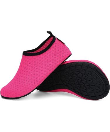 SAGUARO Children's Quick-Drying Bathing Shoes | Water Shoes Size 21-37 | Red Swimming Shoes for Kids - International Shipping Available - Buy Online on GoSupps.com