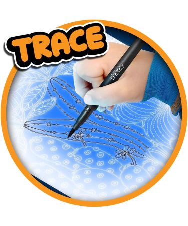 Magic Trace Light Drawing Set: Take Me to The Zoo | Includes 16 Pages, 6 Dual Tipped Markers | Ages 6+ | Fun Drawing & Coloring Activity - Buy Online on GoSupps.com