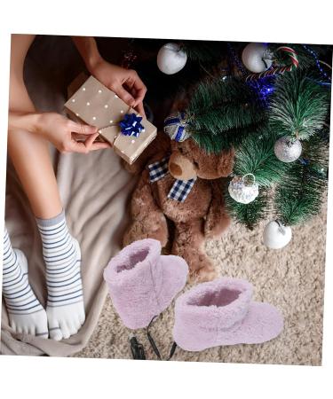 Buy Pretyzoom Electrically Heated Shoes & Warm Slippers - USB Foot Warmers with Massage | Winter Comfort & Luxury - Buy Online on GoSupps.com