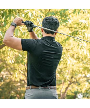 BALENNZ Men's Golf Polo 4-Pack: Quick-Dry Moisture-Wicking Athletic Shirts - Buy Online on GoSupps.com