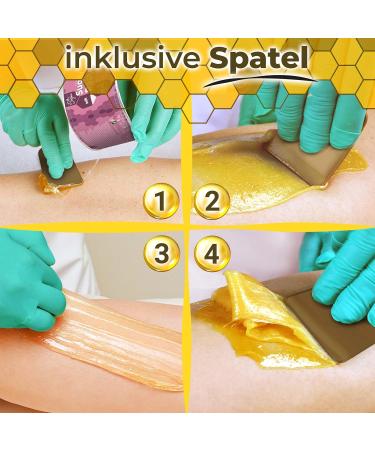 Sugaring Paste Mrs. Sugar - 550g Medium Hair Removal Kit with Sugar Spatula - International Shipping Available - Buy Online on GoSupps.com